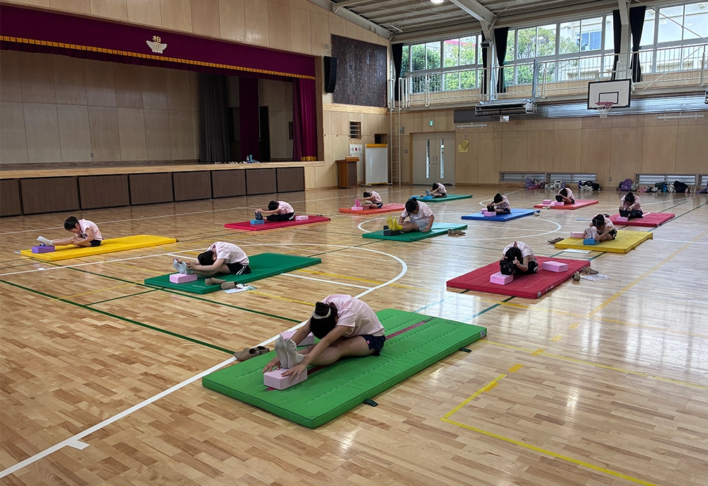 Dream Baton Twirlersでのレッスン風景